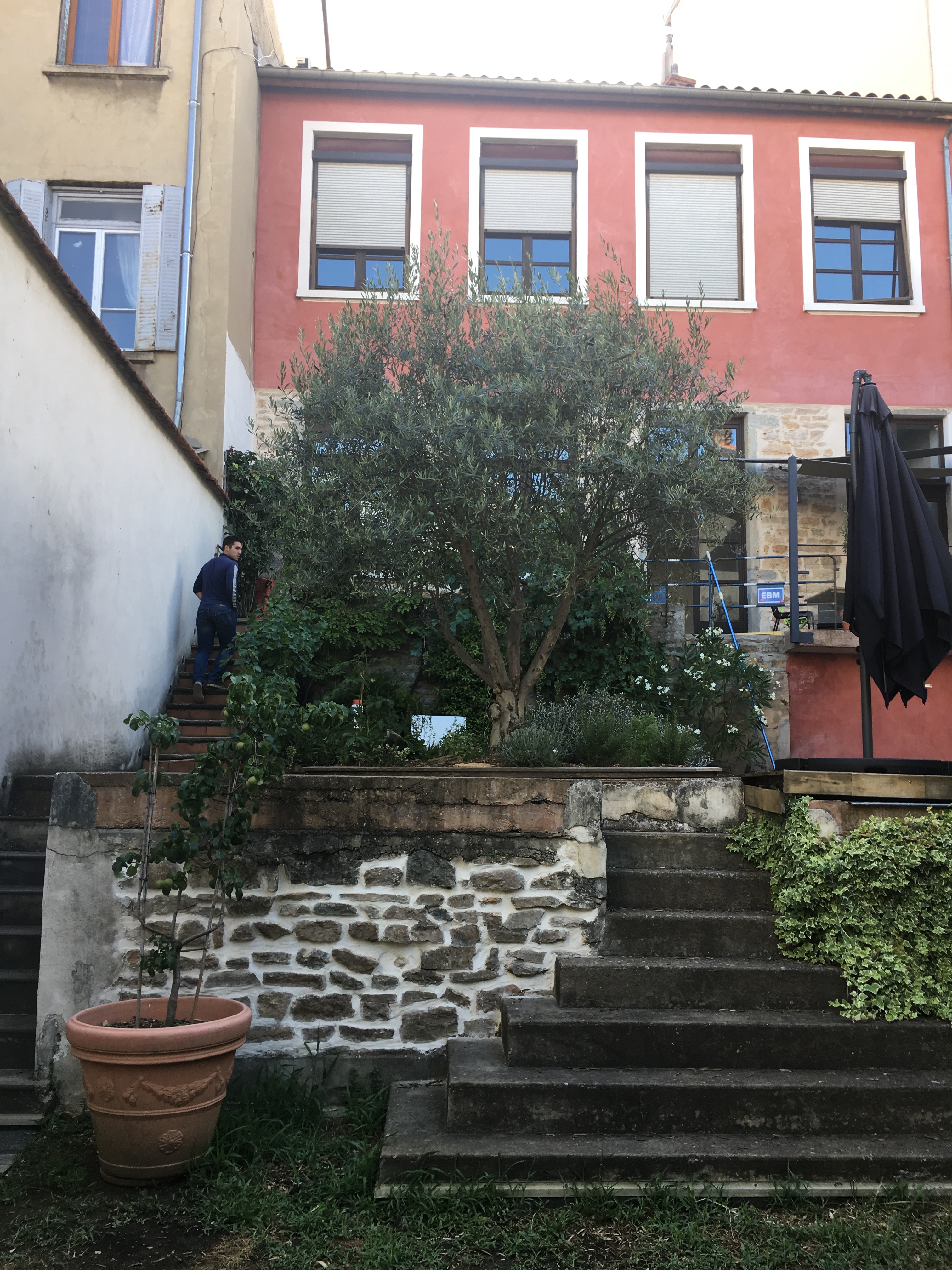 mur extérieur